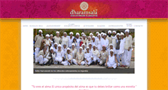 Desktop Screenshot of dharamsalayoga.com.ar